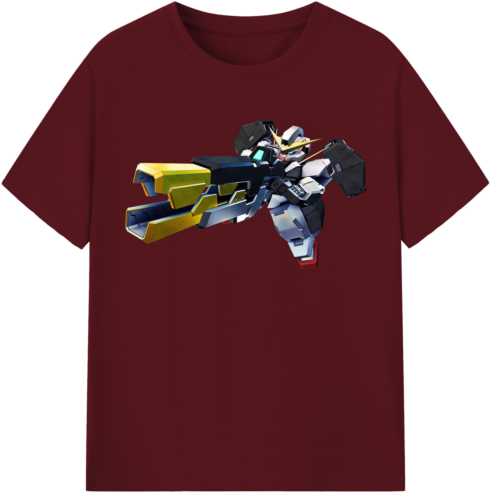 （画像用） 機動戦士ガンダム Mobile Suit Gundam 綿100％半袖Tシャツ（フロントプリント）